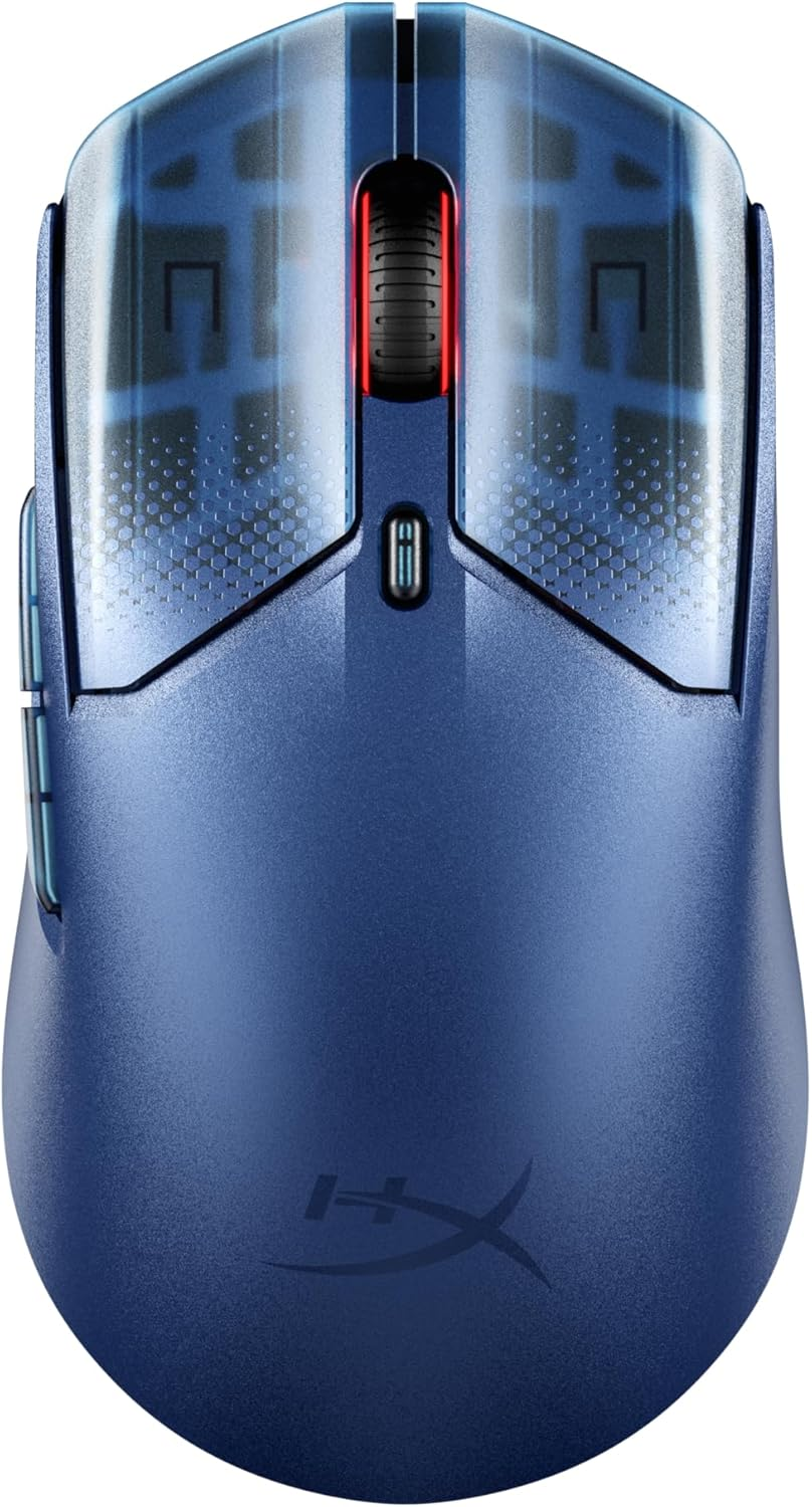 HyperX Pulsefire Haste 2 S Lightweight Wireless Optical Gaming Mouse with RGB Lighting - Navy HyperX Pulsefire Haste 2 S Lightweight Wireless Optical Gaming Mouse with RGB Lighting - Navy